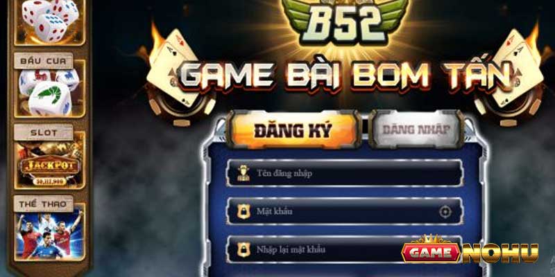 Hướng dẫn cách đăng ký tài khoản chơi game ở B52